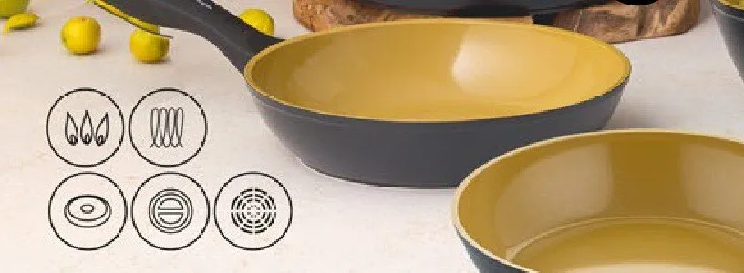 Patelnia aluminiowa Florina AmVegan 20 cm promocja w Netto
