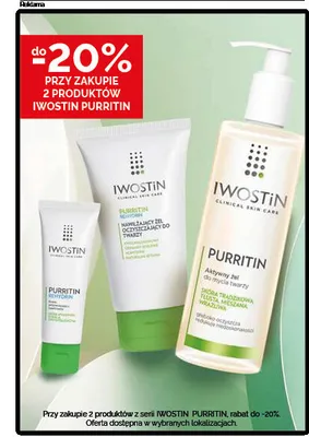 Kosmetyki Iwostin Purritin promocja w Ziko Dermo