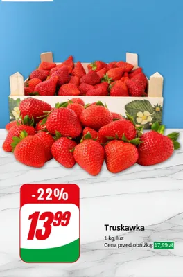 Truskawka luz promocja w Dino