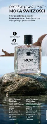 Woda toaletowa Avon Musk Rain promocja w AVON