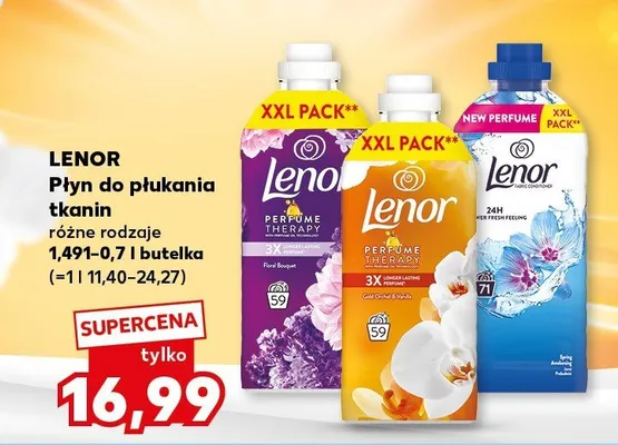 Płyn do płukania tkanin Lenor Fresh Feeling Spring Awakening promocja w Kaufland