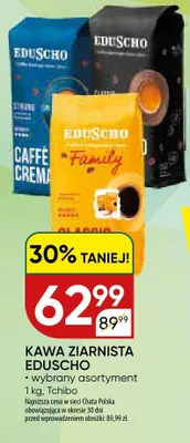 Kawa ziarnista Eduscho wybrany asortyment promocja w Chata Polska