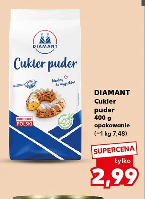 Cukier puder Diamant promocja w Kaufland