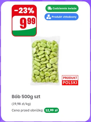 Bób polski promocja w Dino
