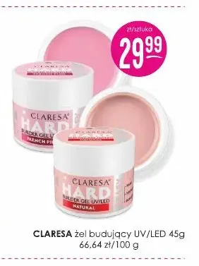 Żel budujący UV/LED Claresa promocja w Drogerie Jasmin