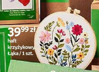 Haft krzyżykowy Creadu Łąka promocja w Empik