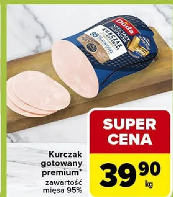 Kurczak gotowany premium zawartość mięsa 95% promocja w Carrefour Express