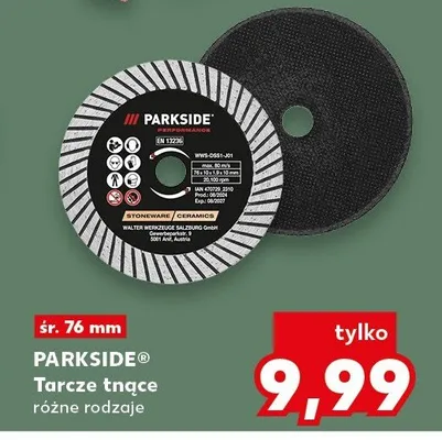 Tarcze tnące różne rodzaje promocja w Kaufland