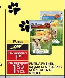 Karma dla psa Purina Friskies promocja w Wafelek