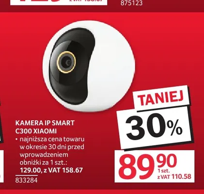 Kamera IP Smart C300 Xiaomi promocja w Selgros