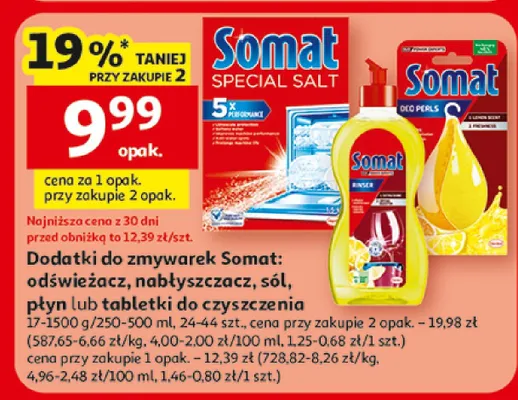 Sól do zmywarek Somat Special Salt promocja w Auchan