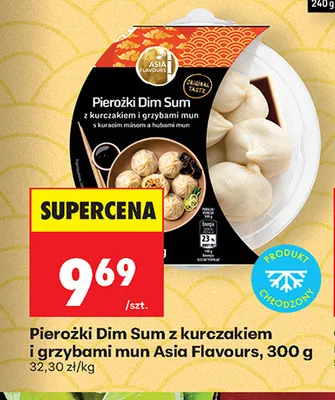 Pierożki Dim Sum z kurczakiem i grzybami mun Asia Flavours promocja w Biedronka