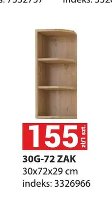 Szafka kuchenna Aria 30 g-72 Zak promocja w Merkury Market