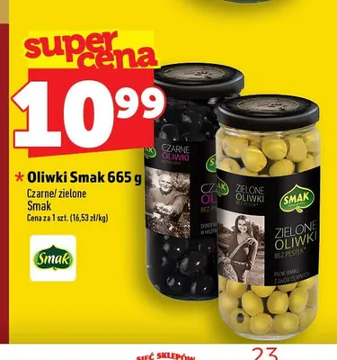 Oliwki czarne Smak promocja w TOPAZ