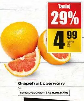 Grapefruit czerwony promocja w Supeco