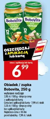 Obiadek / zupka Bobovita promocja w Twój Market