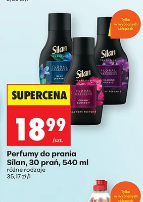 Perfumy do prania Silan 30 prań promocja w Biedronka