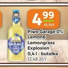 Piwo bezalkoholowe Garage Lemon & Lemongrass Explosion promocja w Gama