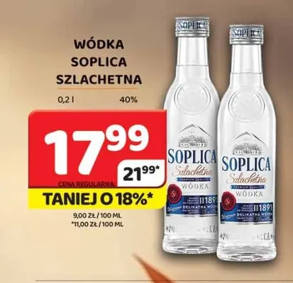 Wódka Soplica Szlachetna promocja w Delfin