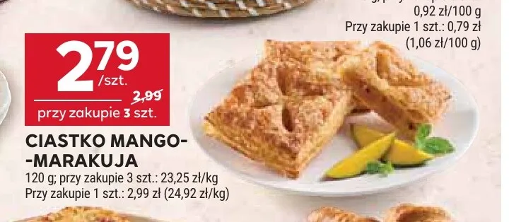 Ciastko mango-marakuja promocja w Stokrotka