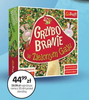 Gra Grzybobranie w Zielonym Gaju Trefl promocja w Empik