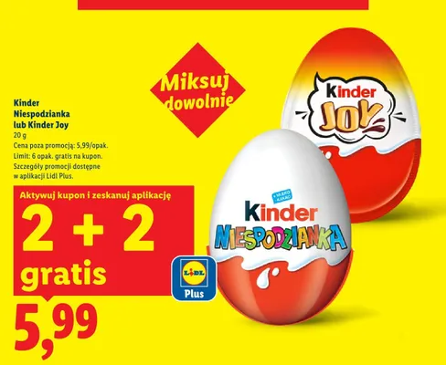 Kinder promocja w Lidl