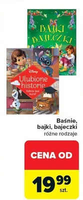 Baśnie, bajki, bajeczki różne rodzaje promocja w Carrefour