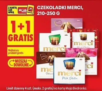 Czekoladki Merci promocja w Biedronka