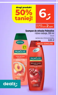 Szampon do włosów Palmolive Naturals Hydra Balance promocja w Dealz