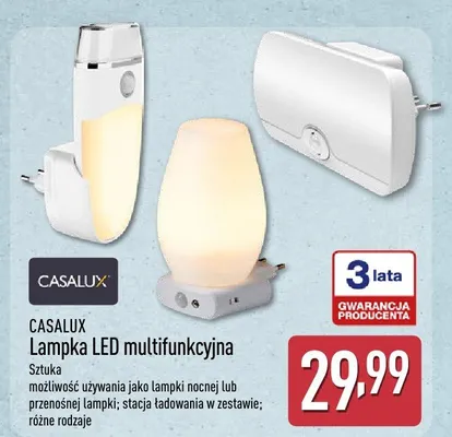 Lampka LED multifunkcyjna promocja w Aldi