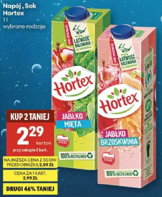 Napój, sok promocja w Delikatesy Centrum