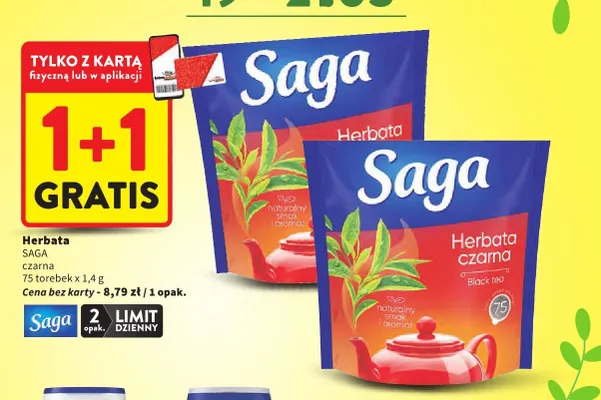 Herbata czarna promocja w Intermarche