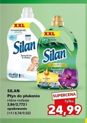 Płyn do płukania Silan Aromatherapy Fascinating Jungle promocja w Kaufland