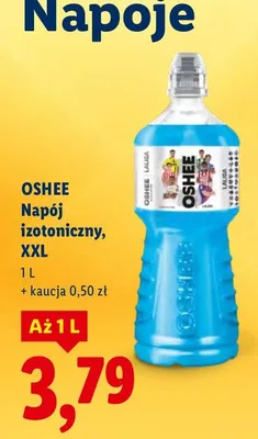 Napój izotoniczny Oshee XXL promocja w Lidl