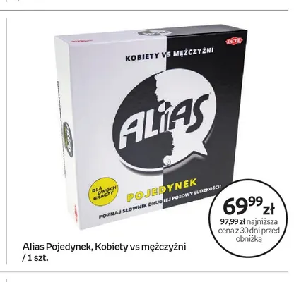 Gra Alias Pojedynek Kobiety vs mężczyźni Tactic promocja w Empik