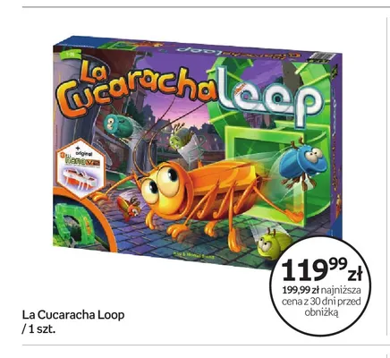 Gra planszowa La Cucaracha Loop Ravensburger promocja w Empik
