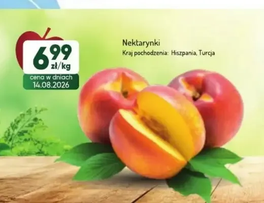 Nektarynki promocja w Avita