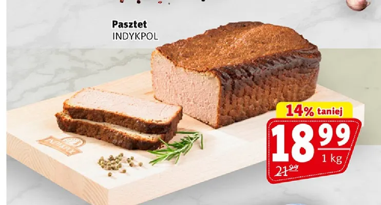 Pasztet Indykpol promocja w Prim Market