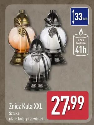Znicz Kula Xxl promocja w Aldi
