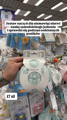 Zestaw naczyń dla niemowląt So Cute promocja w Pepco