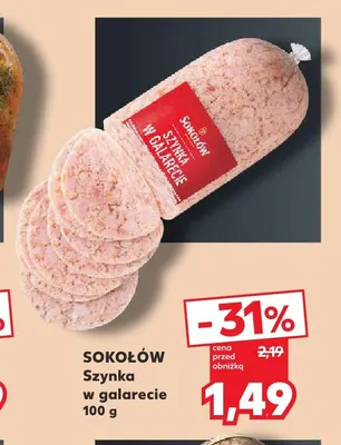Szynka w galarecie Sokołów promocja w Kaufland