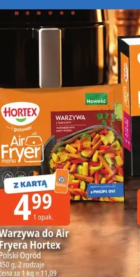 Warzywa do Air Fryera Hortex promocja w Leclerc