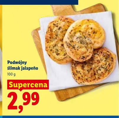 Podwójny ślimak jalapeño promocja w Lidl
