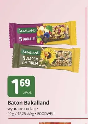 Baton Bakalland 5 bakalii promocja w Marketvita
