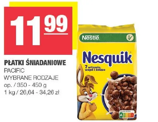 Płatki śniadaniowe wybrane rodzaje promocja w SPAR