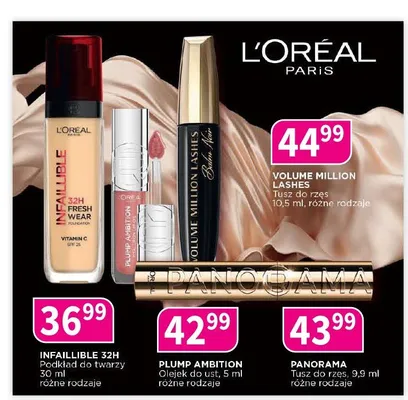 Tusz do rzęs L'Oréal Paris Panorama promocja w Drogerie Polskie
