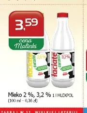 Mleko świeże Łaciate 2% promocja w MALINKA