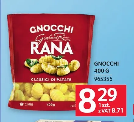 Gnocchi Giovanni Rana promocja w Selgros