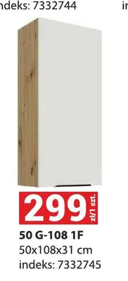 Szafka kuchenna wisząca 50 g-108 1F promocja w Merkury Market