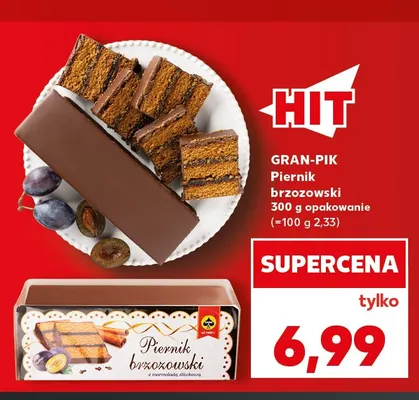 Piernik brzozowski Gran-Pik promocja w Kaufland